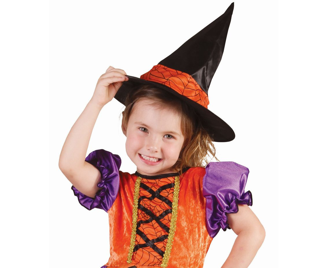 Role play-set for child Witch Pumpkin (dress, hat), size 92/104 cm